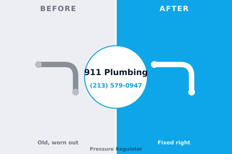 Before and after: plumbing repair India Hook, SC